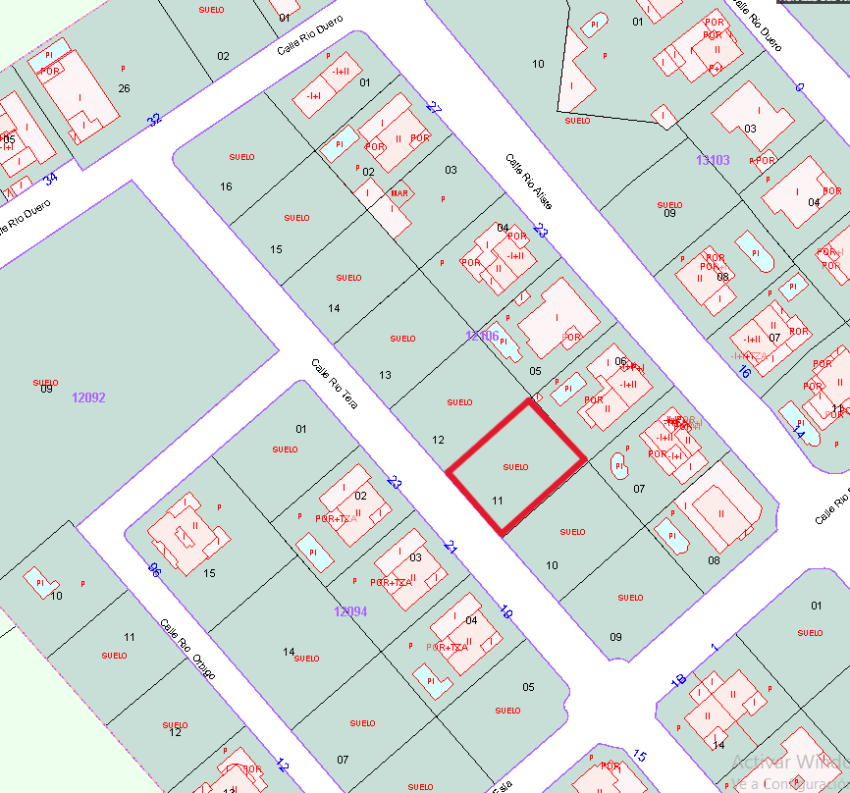 Terreno urbano en Morales del Vino